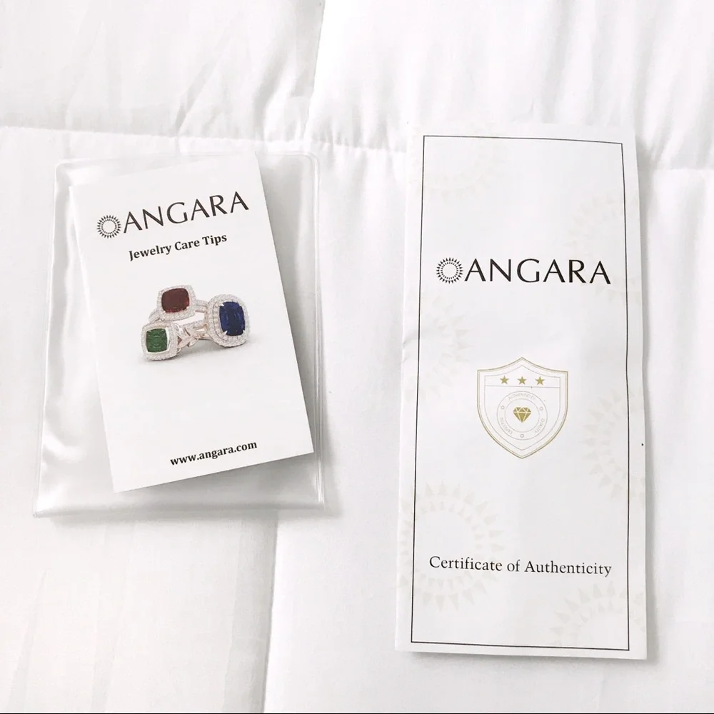 Ruby heart silver ring - Picture 12 of 15